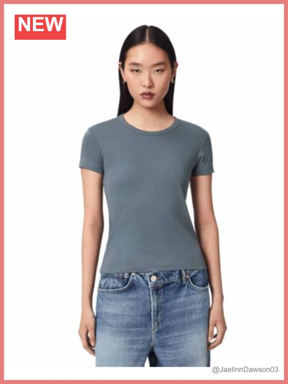 Stevie Tee 100% Cotton Crew Neck Short Sleeve Regular Fit T-Shirt